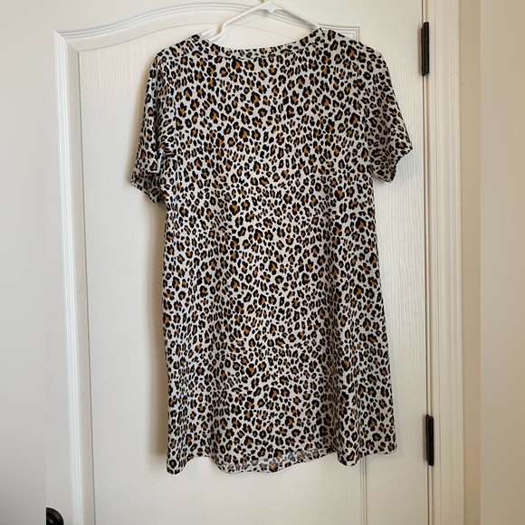 NEW Jenni Cheetah Pajama Dress size Small - Picture 2 of 10